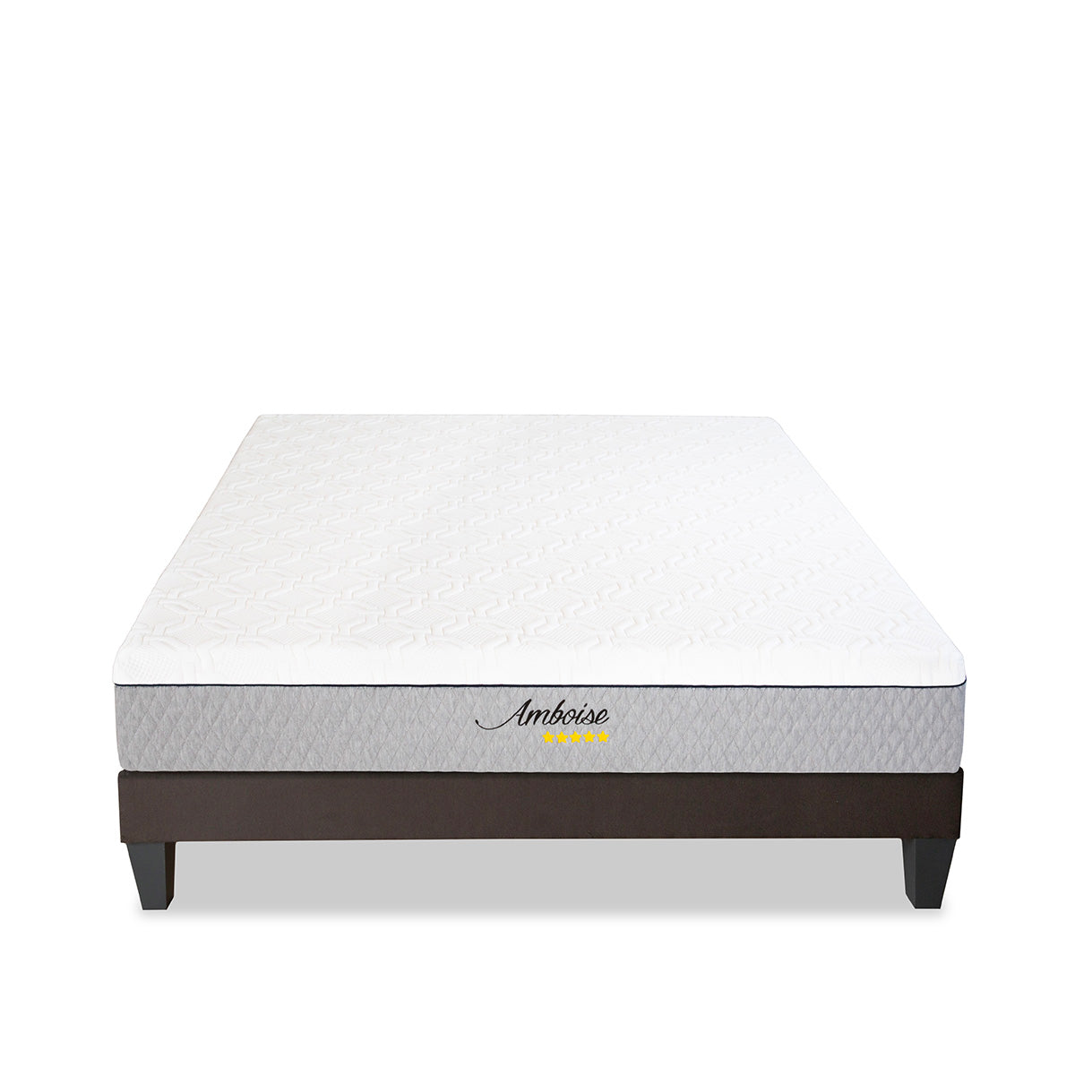 Ensemble Matelas Mémoire de forme AMBOISE avec sommier