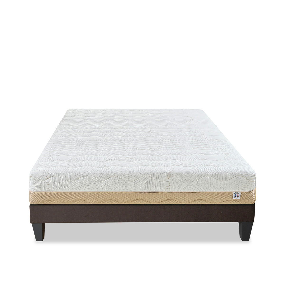 Ensemble Matelas Mousse LÉMAN avec sommier