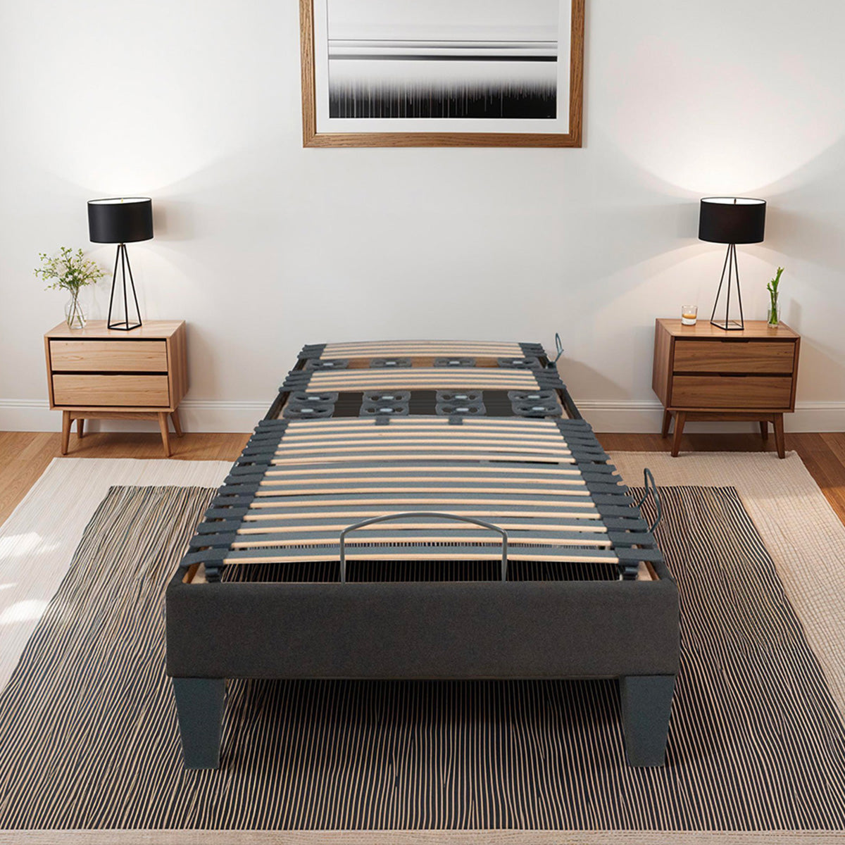 Sommier électrique à lattes et plots ROCHEREAU