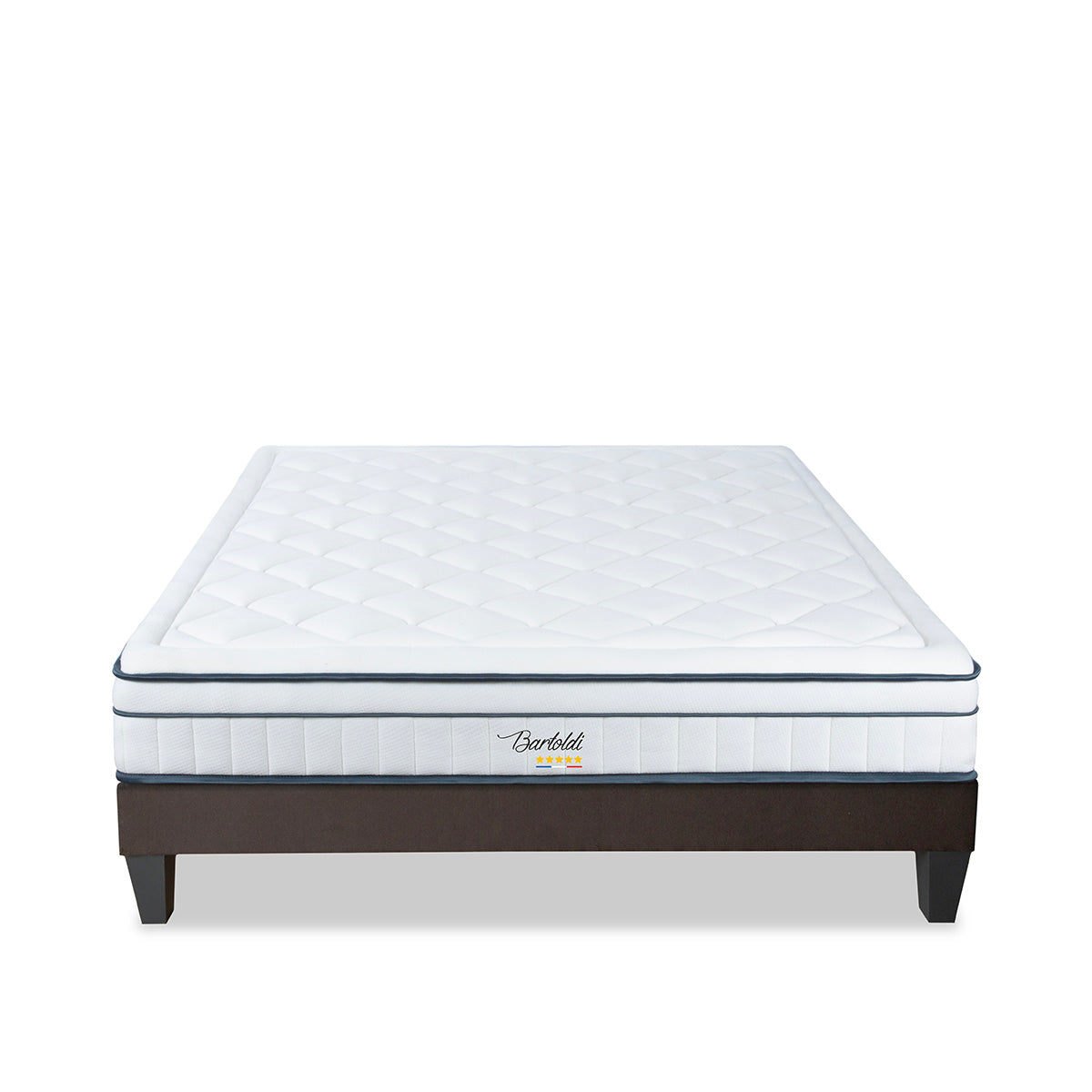 Ensemble Matelas Hybride BARTOLDI avec sommier