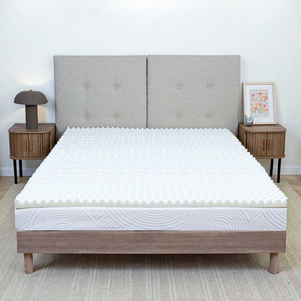 Surmatelas Mémoire de forme 4 cm NUAGE
