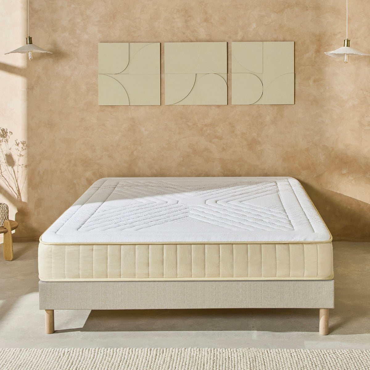 Ensemble Matelas Mousse SYMPHONIE 2.0 avec sommier
