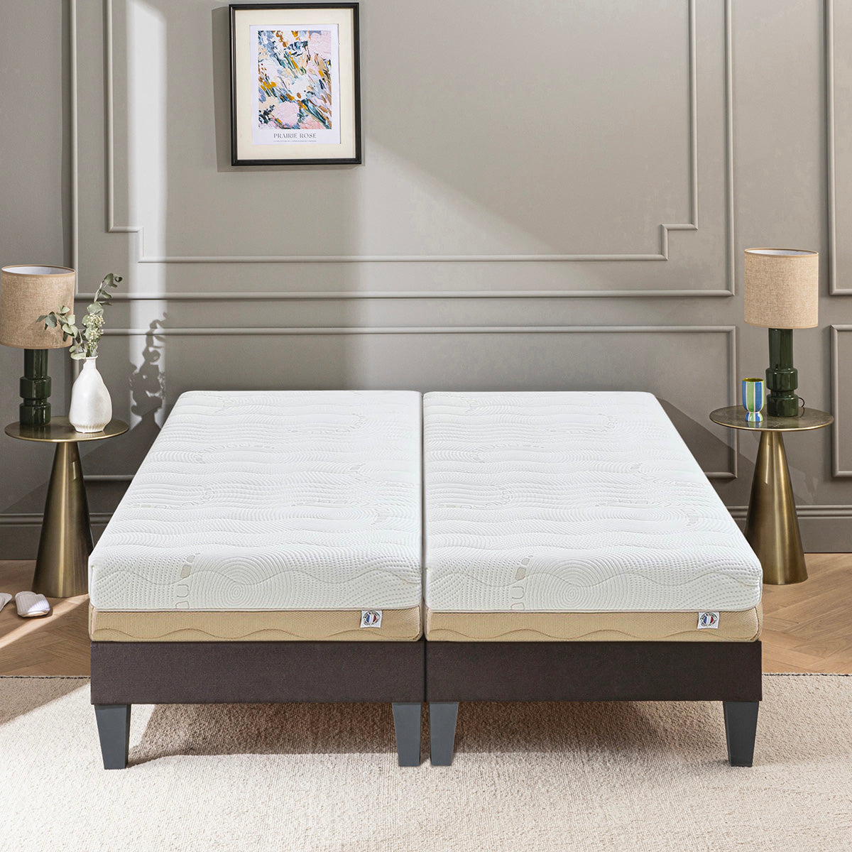 Matelas Mémoire de forme 24 cm ONDULATO