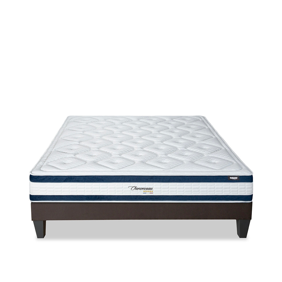 Ensemble Matelas Mémoire de forme CHENONCEAU avec sommier