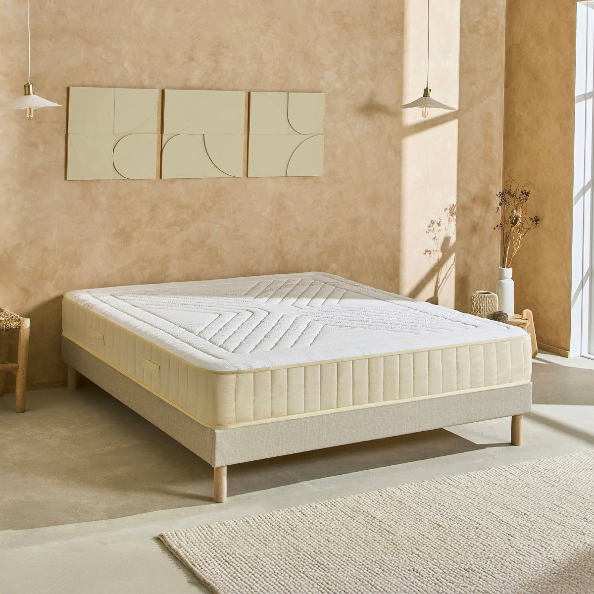 Ensemble Matelas Mousse SYMPHONIE 2.0 avec sommier