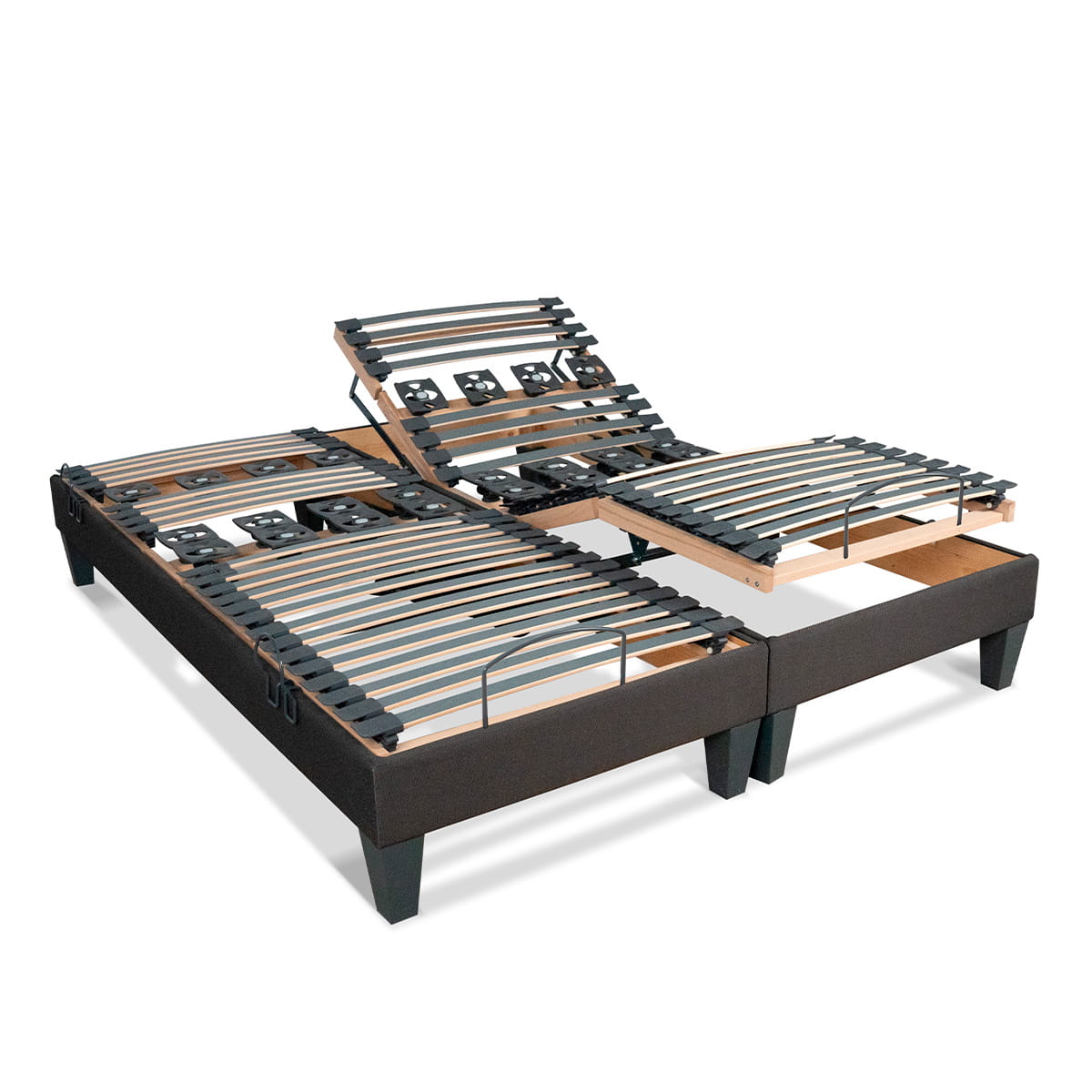 Ensemble Matelas Mémoire de forme ABSOLU avec sommier ROCHEREAU