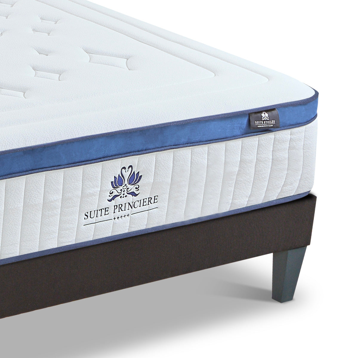 Ensemble Matelas Hybride SUITE PRINCIÈRE avec sommier