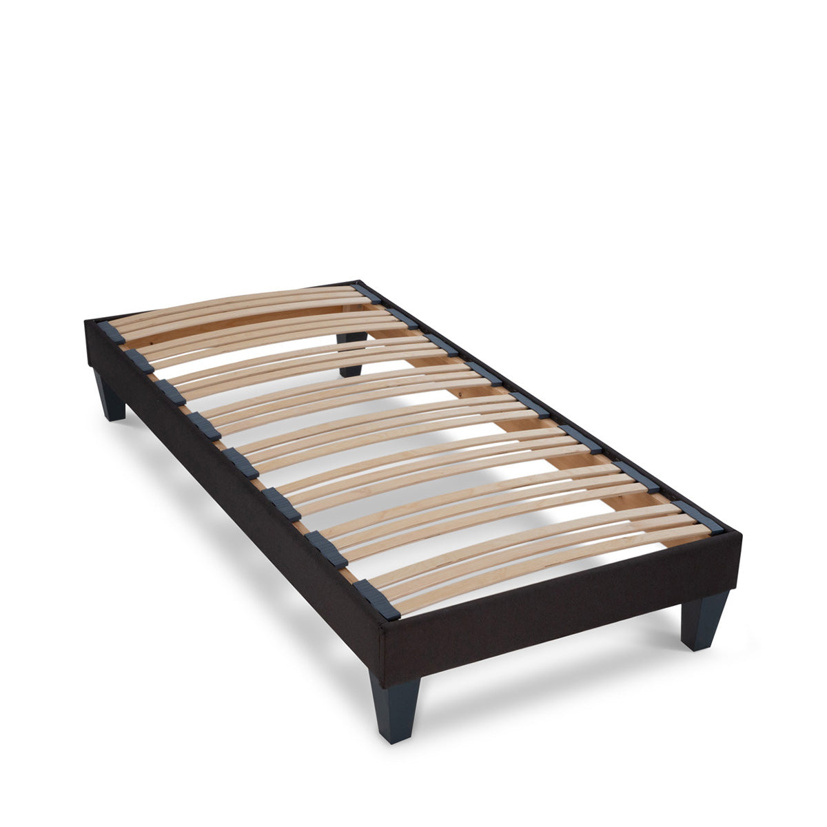 Ensemble Bellevue - Matelas ressorts ensachés + mémoire de forme + Sommier - 24 cm d'épaisseur