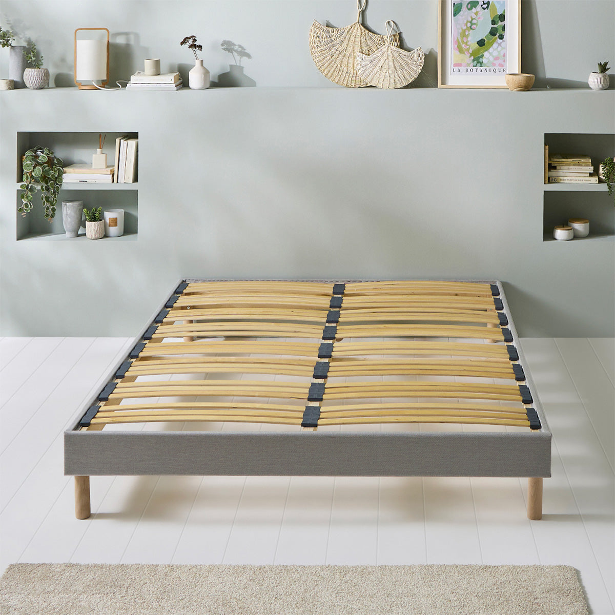 Sommier À Lattes Tissu CAPITOLE