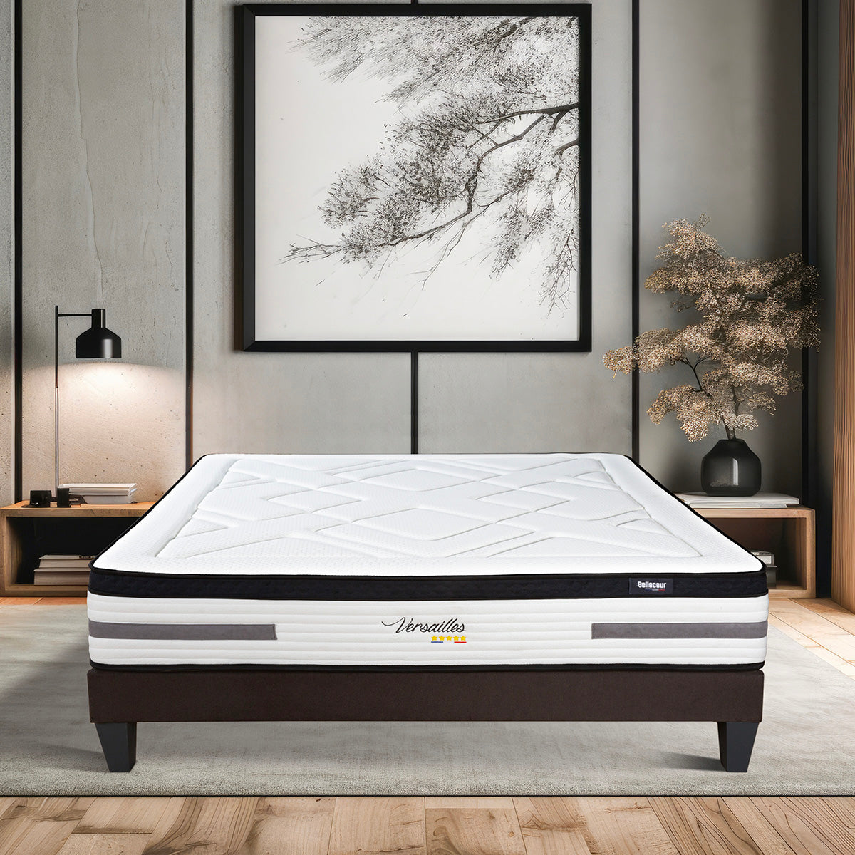 Matelas Ressorts ensachés 24 cm VERSAILLES