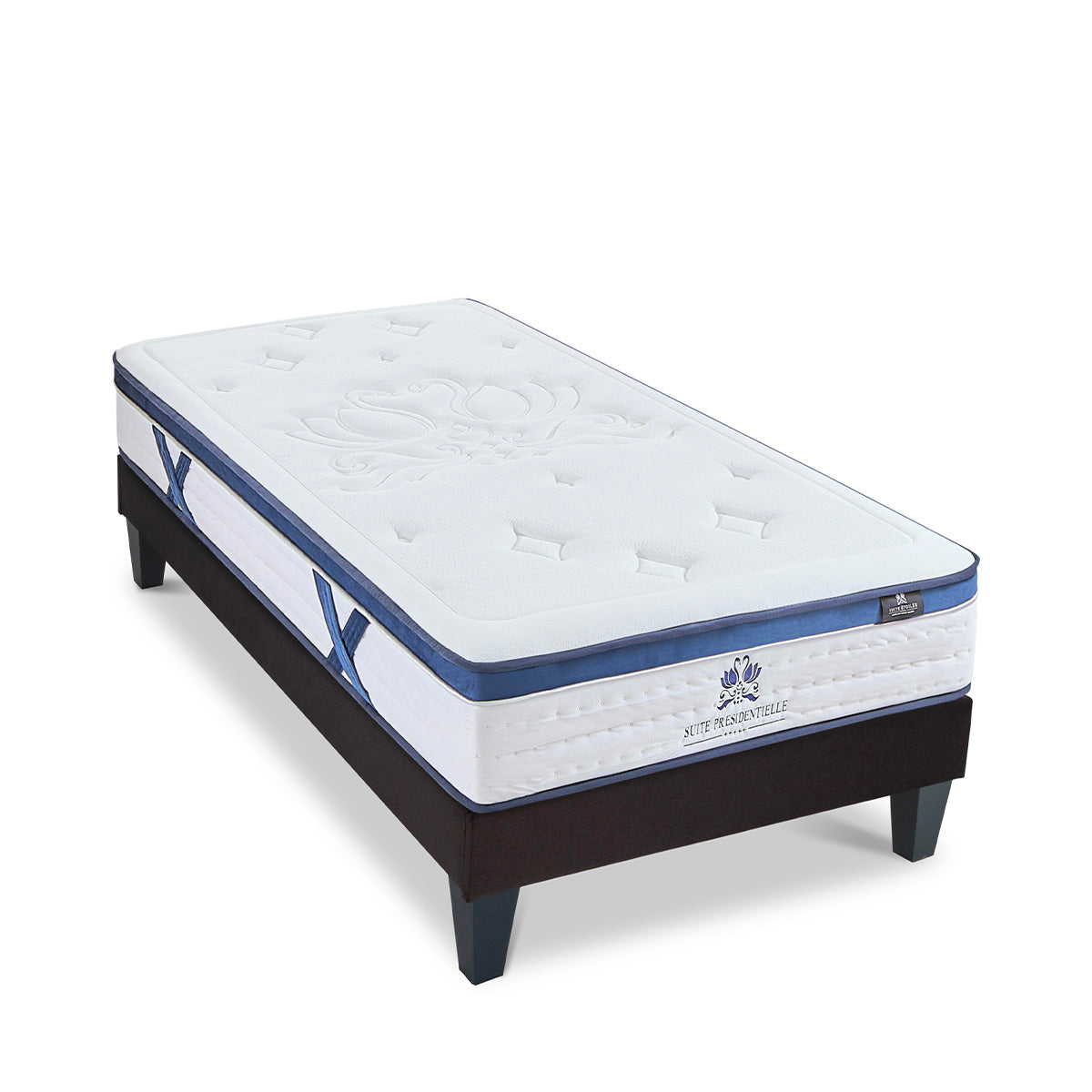 Ensemble Matelas Mémoire de forme SUITE PRÉSIDENTIELLE avec sommier