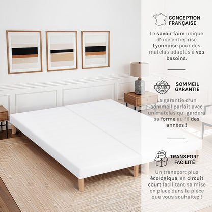 Sommier Tapissier Tissu CAPUCINE