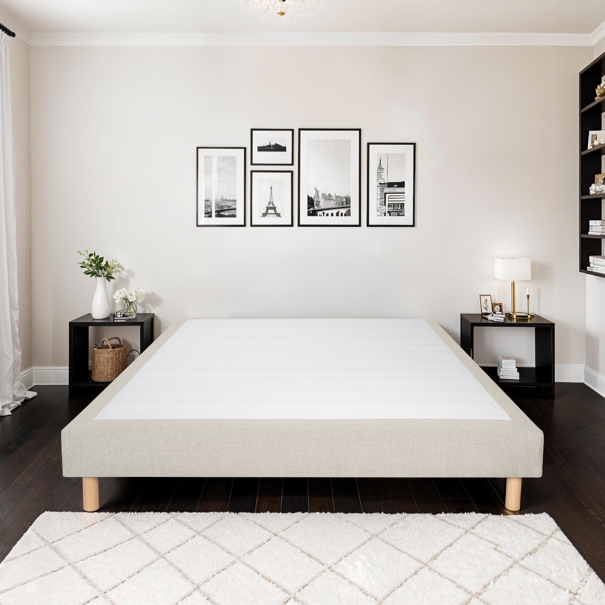 Sommier Tapissier Tissu SISAL