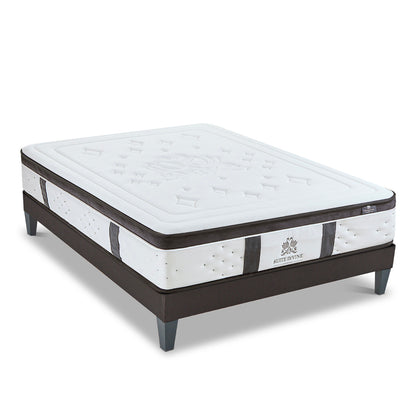Ensemble Matelas Mémoire de forme SUITE DIVINE avec sommier