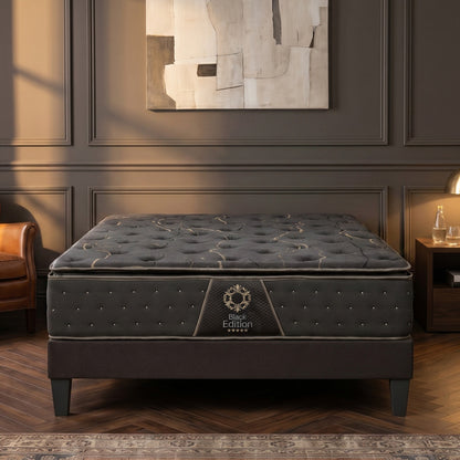 Matelas Mémoire de forme 34 cm BLACK EDITION