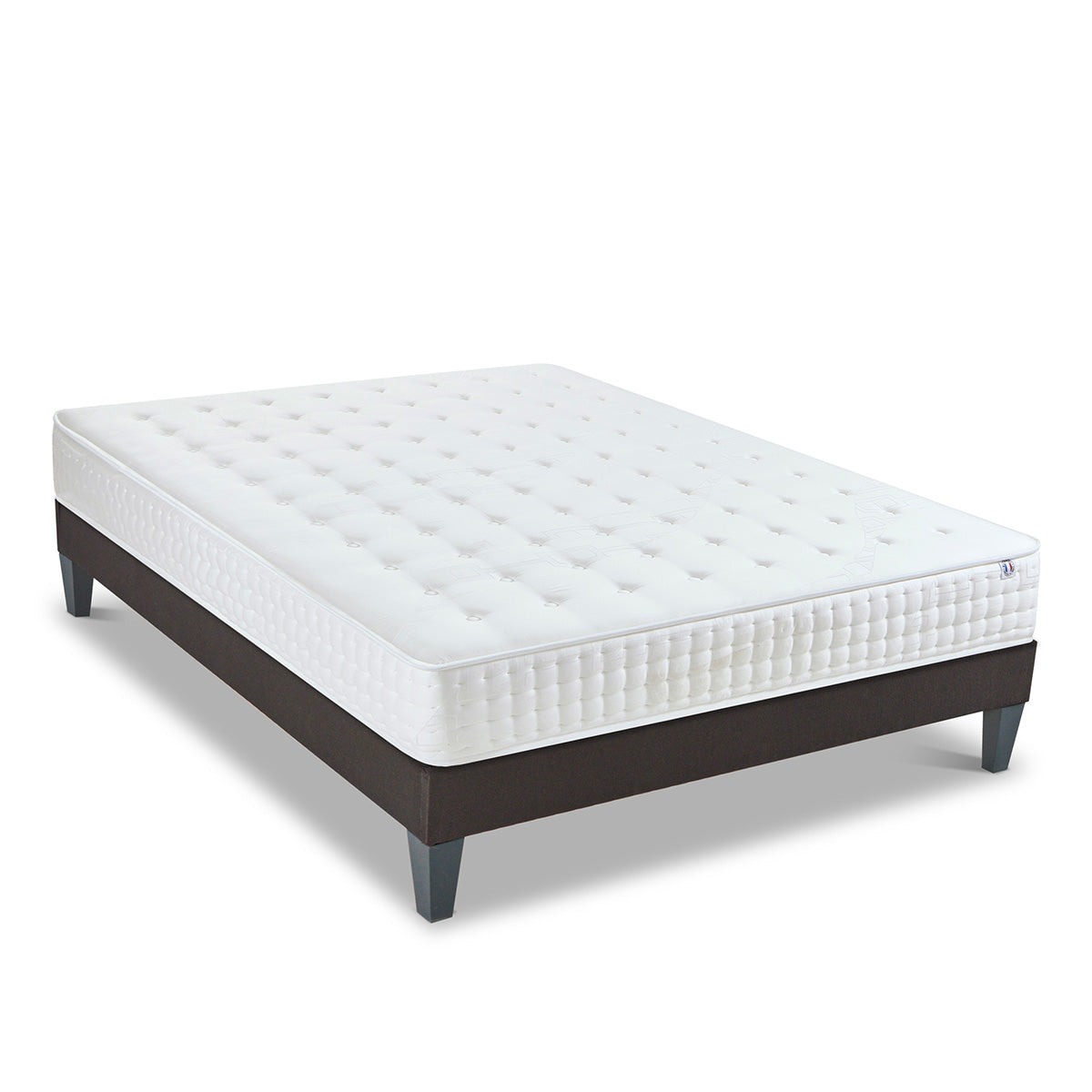 Ensemble Matelas Mémoire de forme CHÂTELET avec sommier