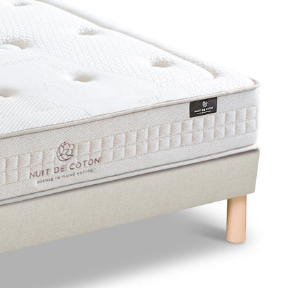 Ensemble Matelas Latex PRÉLUDE avec sommier