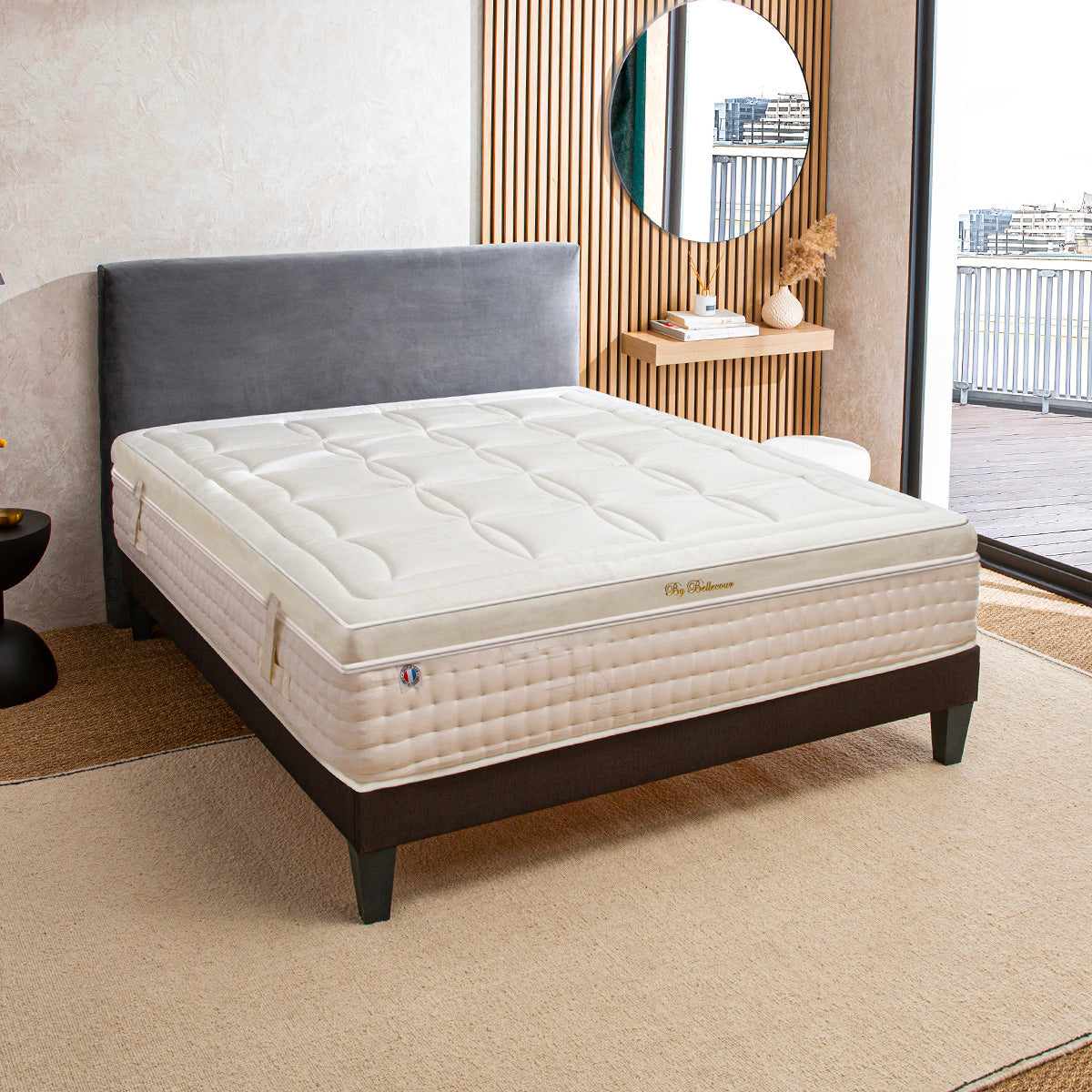 Ensemble Matelas Mémoire de forme EMPEREUR avec sommier