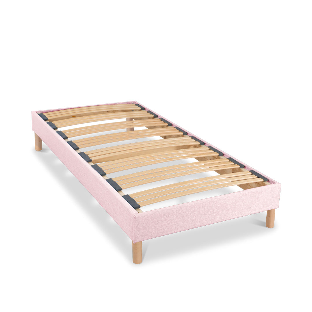 Sommier à lattes Tissu Lumière - Tri-lattes - Livré en kit