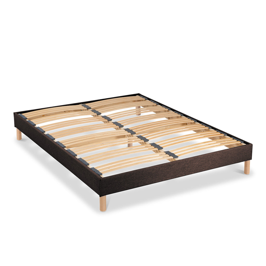 Sommier à lattes Tissu Lumière - Tri-lattes - Livré en kit