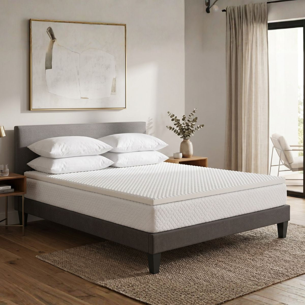 Surmatelas Mémoire de forme 4 cm NUAGE