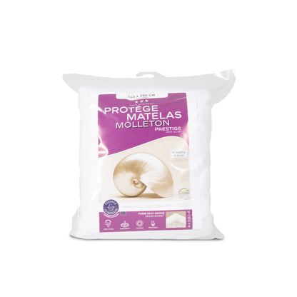 Protège-matelas 400g/m² Bonnet 40 cm PRESTIGE