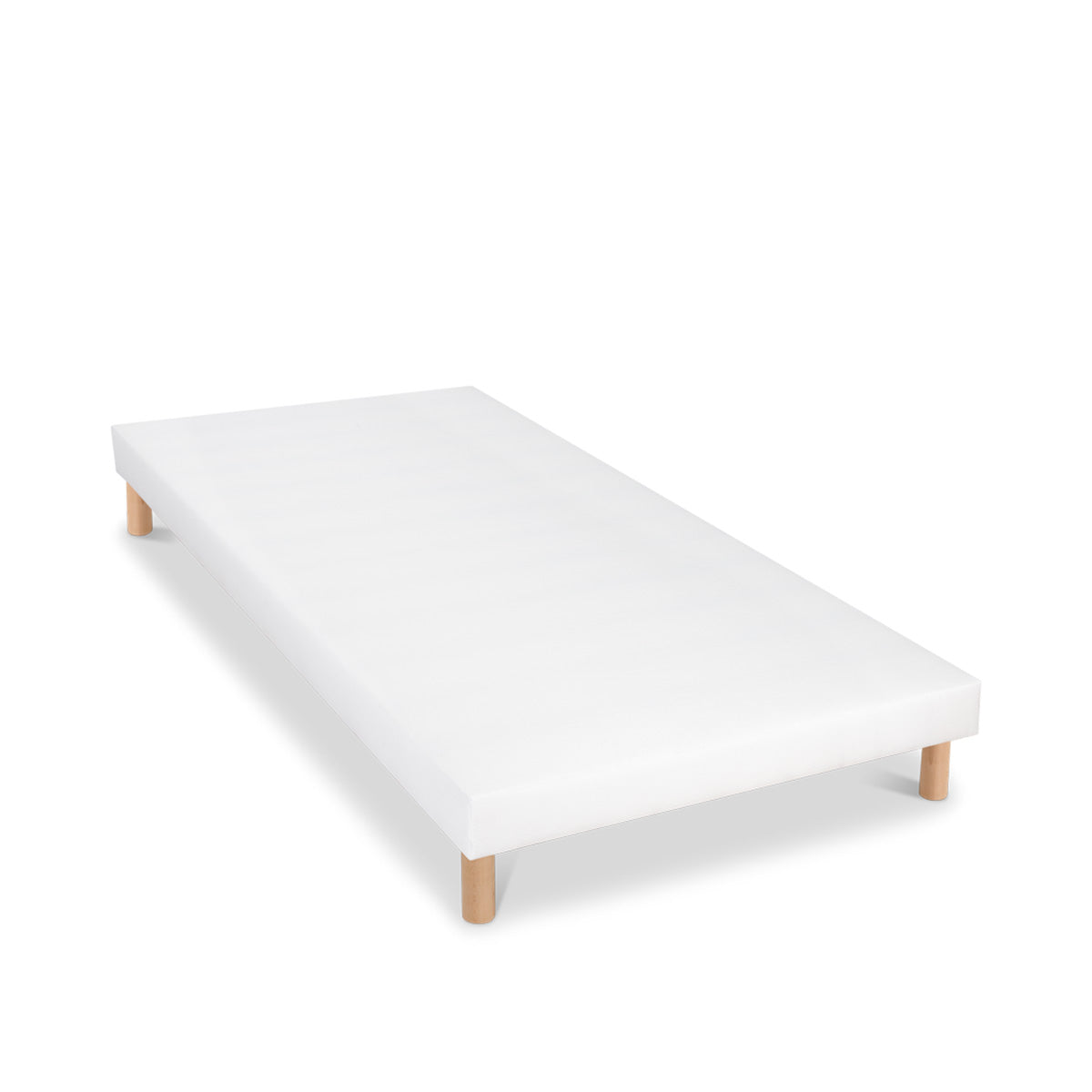 Sommier tapissier Tissu Capucine - Livré en kit
