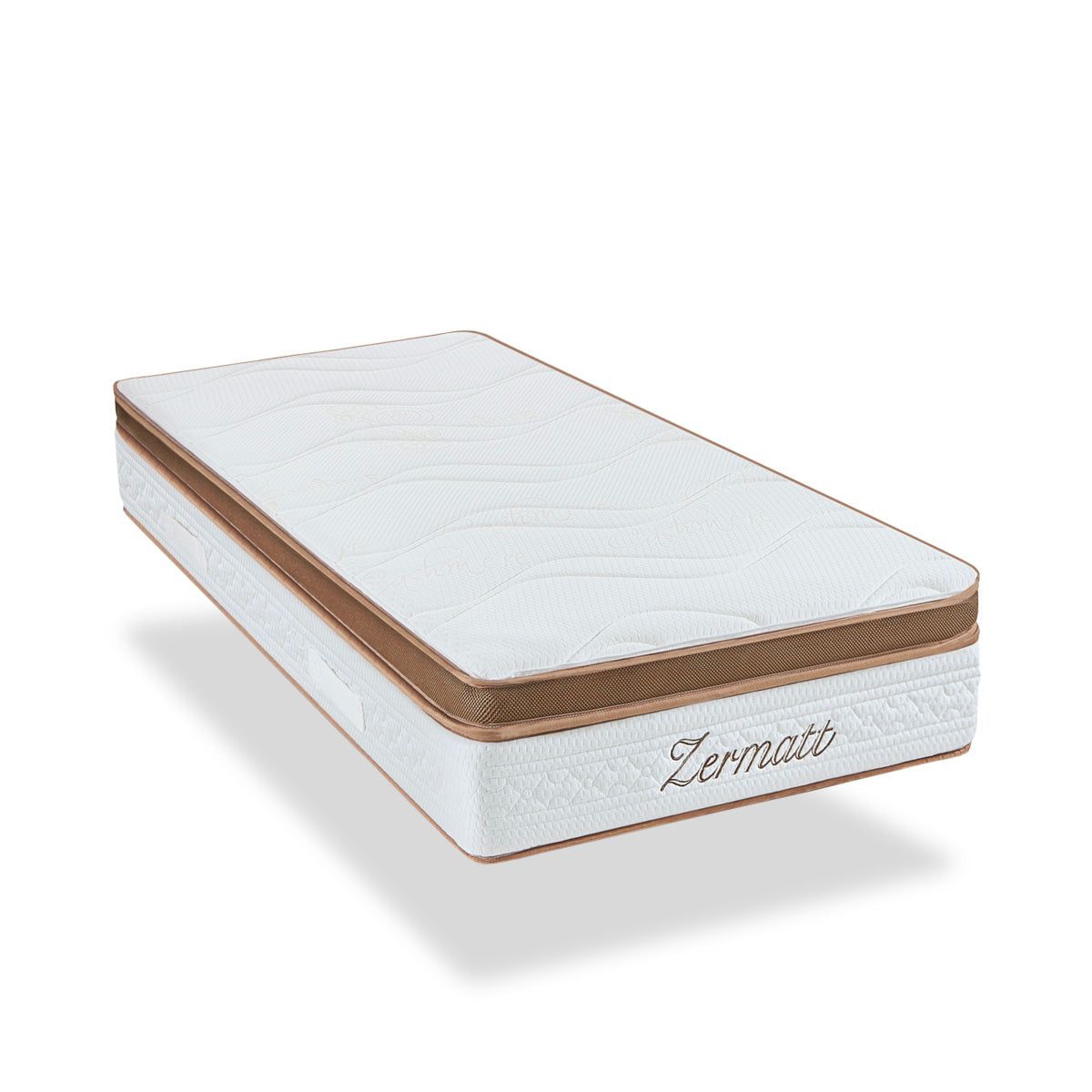 Ensemble Matelas Mémoire de forme ZERMATT avec sommier