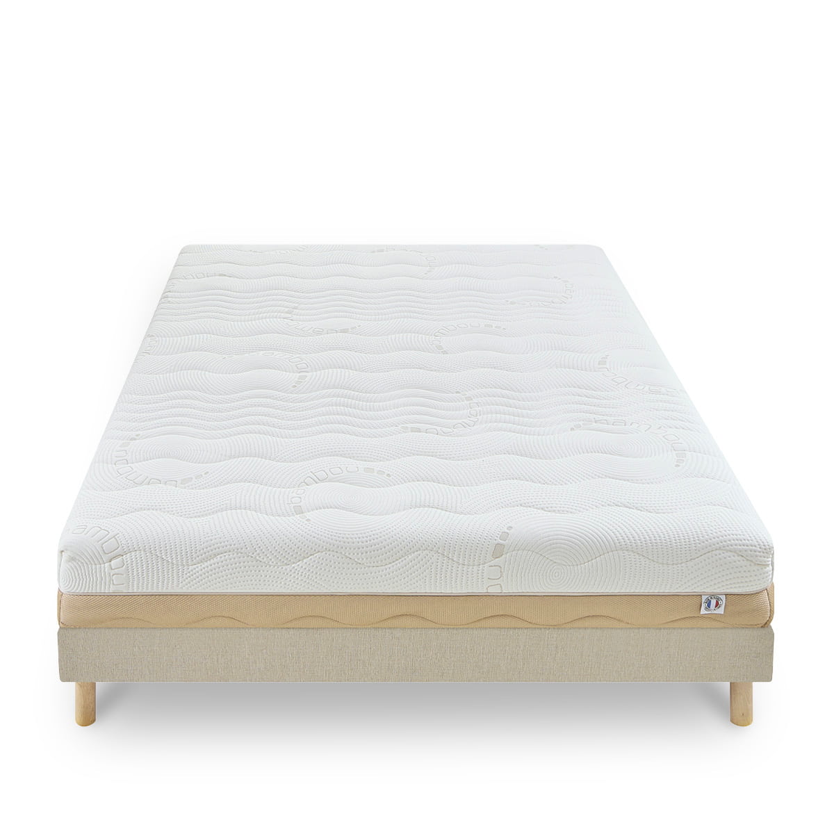 Ensemble Matelas Mémoire de forme 4 SAISONS avec sommier