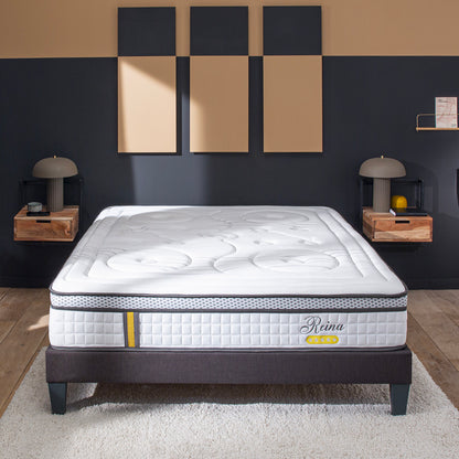 Ensemble Matelas Hybride REINA 2.0 avec sommier