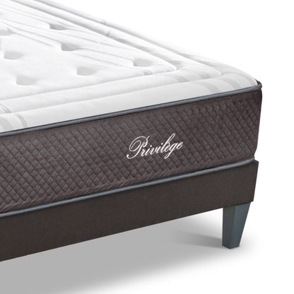 Ensemble Matelas Hybride PRIVILÈGE avec sommier