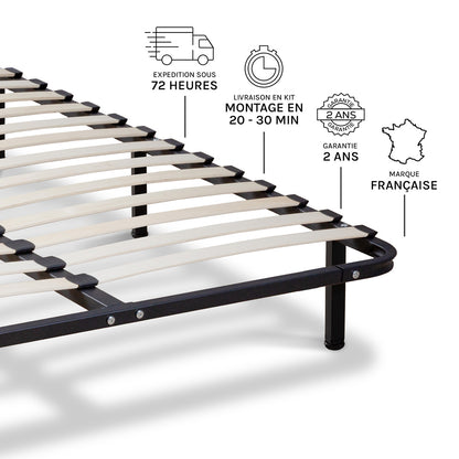 Sommier Cadre à Lattes SOMKIT