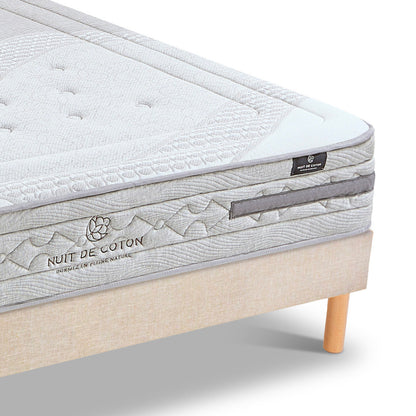 Prêt-à-dormir SÉRÉNADE avec Sommier, Couette, Oreillers et Protège-matelas