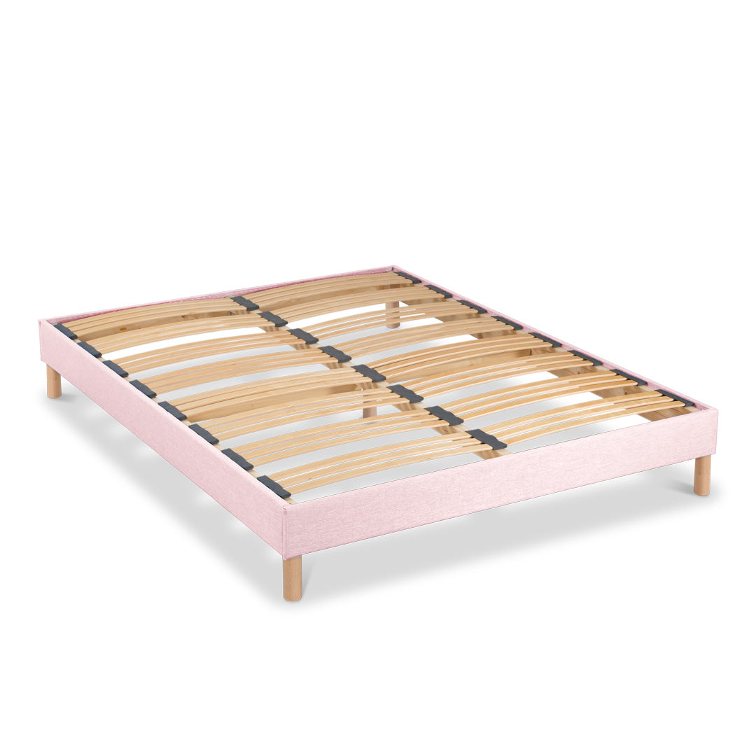 Sommier à lattes Tissu Lumière - Tri-lattes - Livré en kit