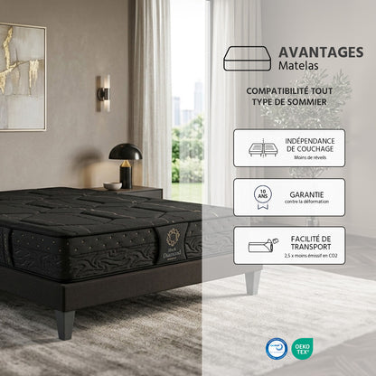 Matelas Hybride 32 cm BLACK DIAMOND