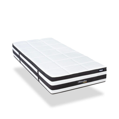 Pack Fontainebleau - Matelas + Sommier + Accessoires - La chambre équipée en une fois - 25 cm d'épaisseur