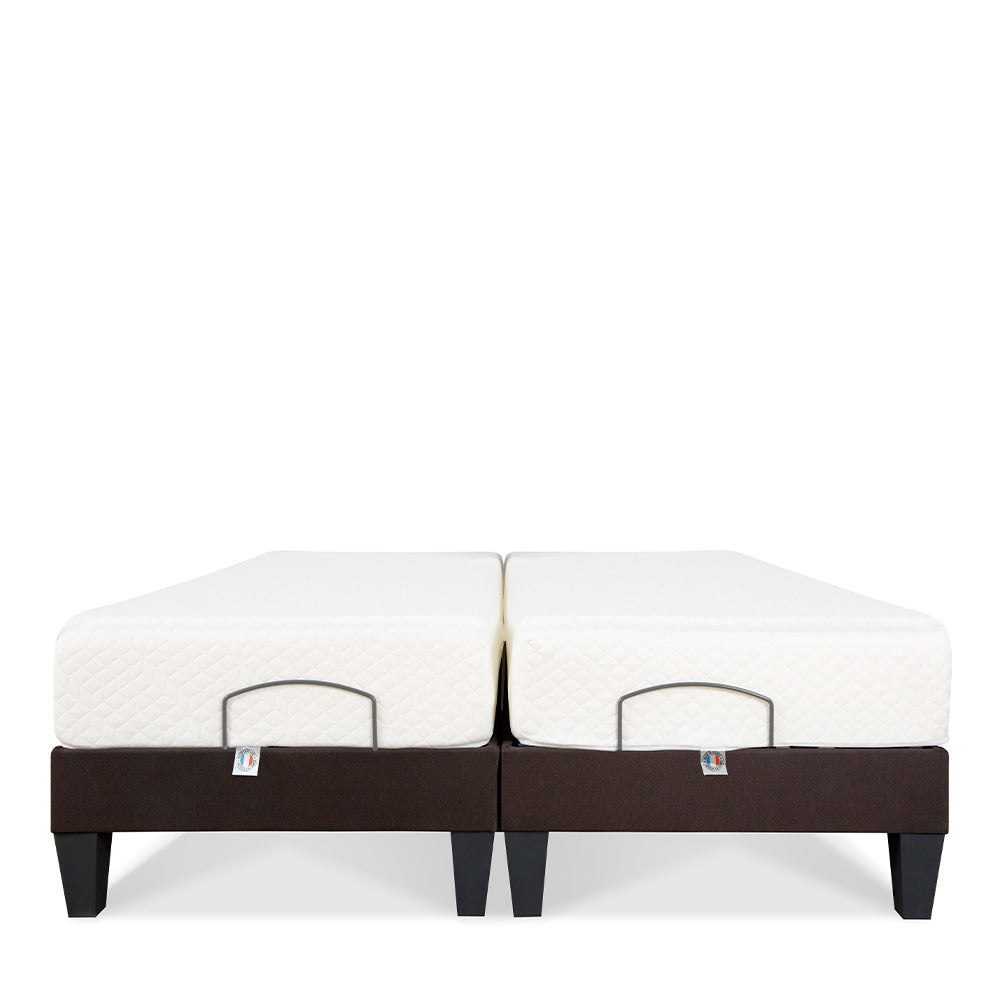 Ensemble Matelas Mémoire de forme ABSOLU avec sommier MONDOR