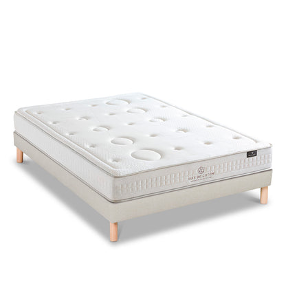 Ensemble Matelas Latex PRÉLUDE avec sommier