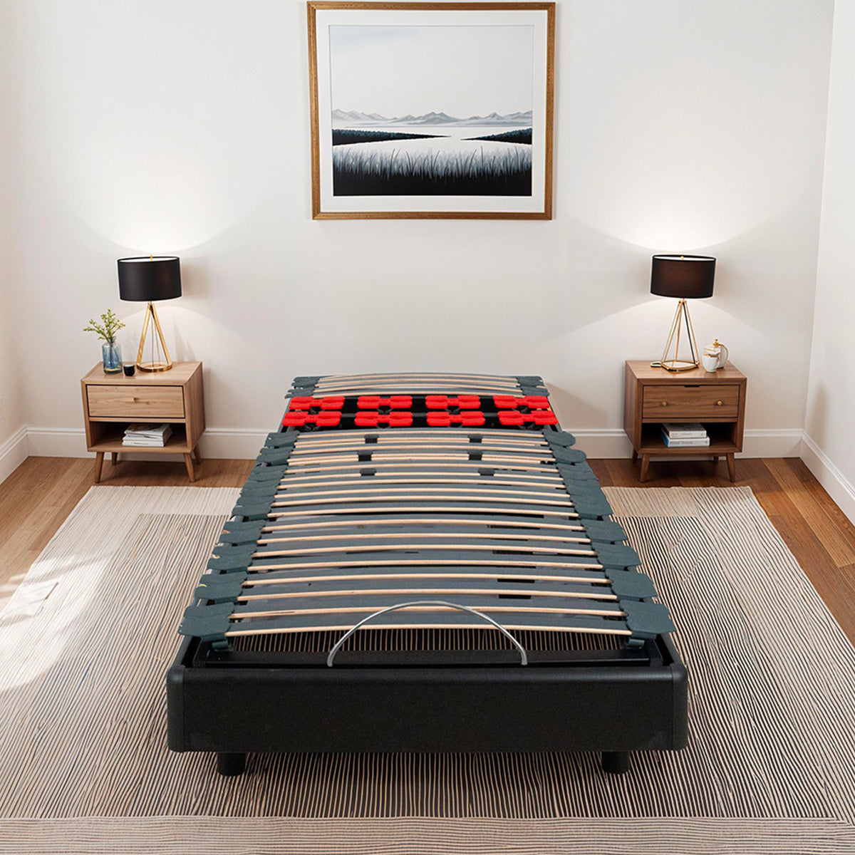 Sommier électrique à lattes et plots BODYSOFT