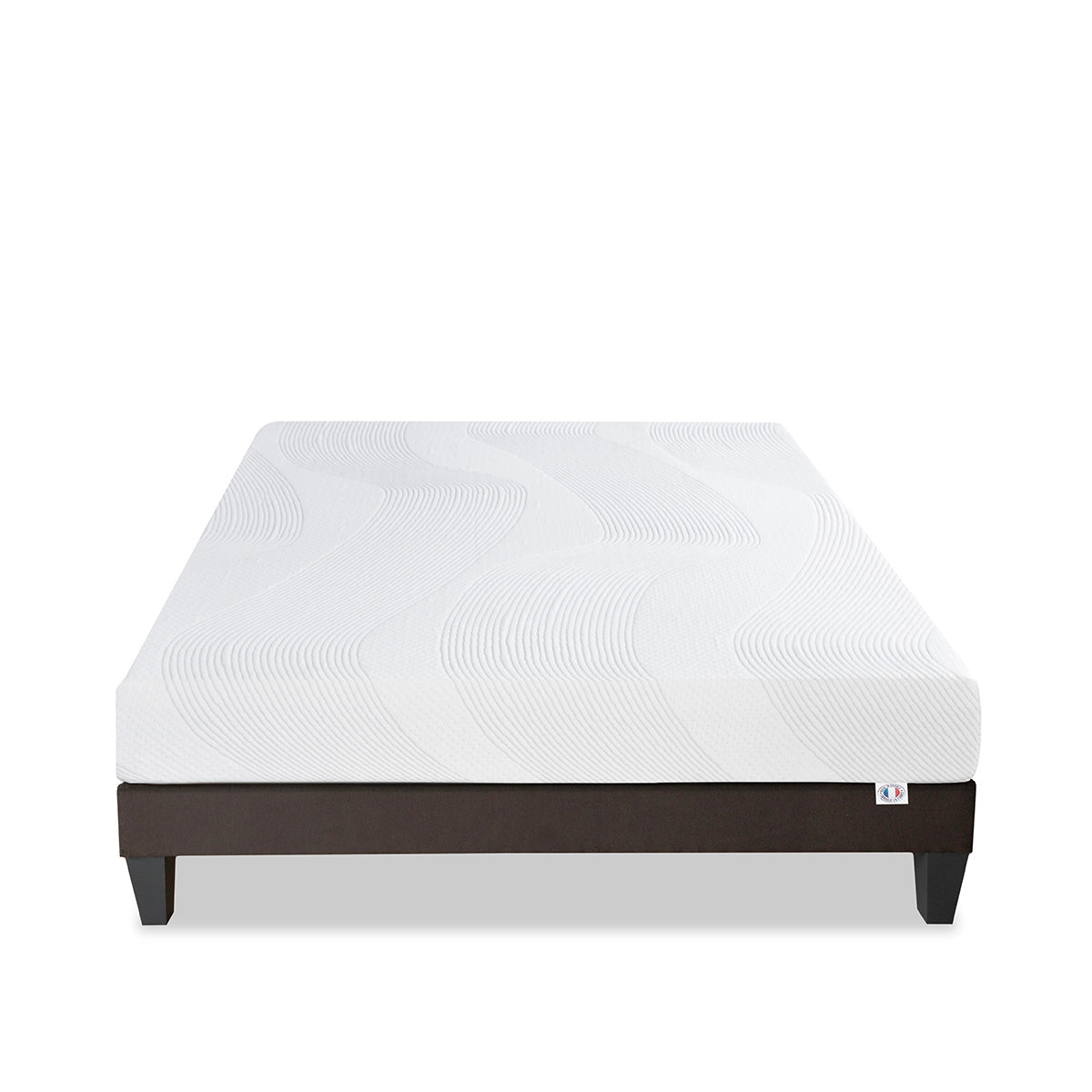 Ensemble Matelas Mémoire de forme PARIS avec sommier
