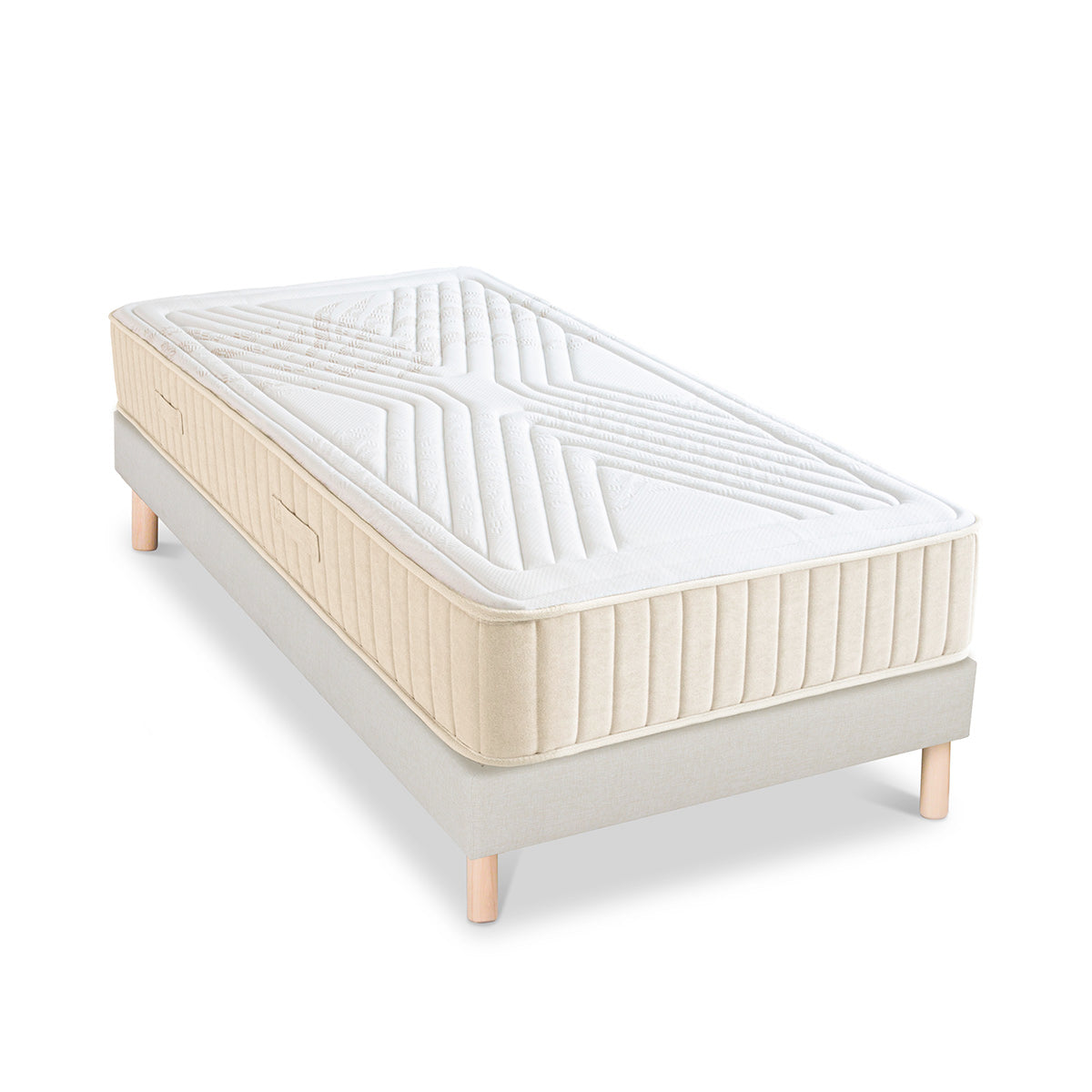 Ensemble Matelas Mousse SYMPHONIE 2.0 avec sommier