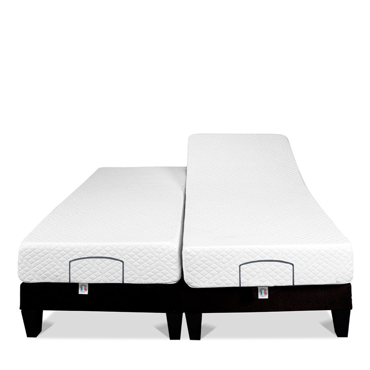 Ensemble Matelas Mémoire de forme ABSOLU avec sommier AMIRAL