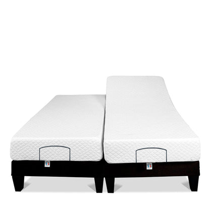 Ensemble Matelas Mémoire de forme ABSOLU avec sommier AMIRAL