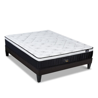 Ensemble Matelas Mémoire de forme CÉLESTIN 2.0 avec sommier