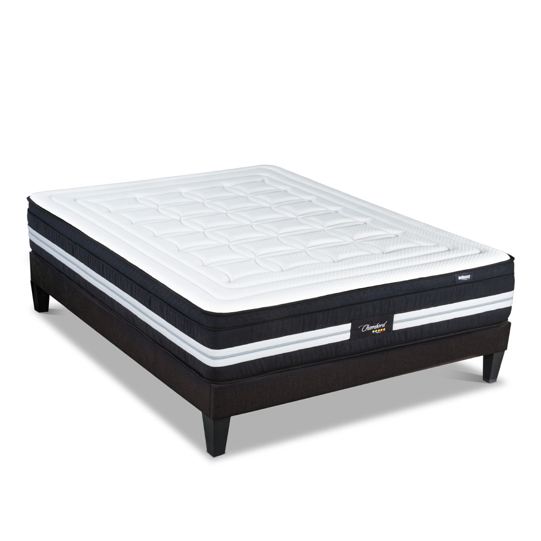 Ensemble Matelas Hybride CHAMBORD avec sommier