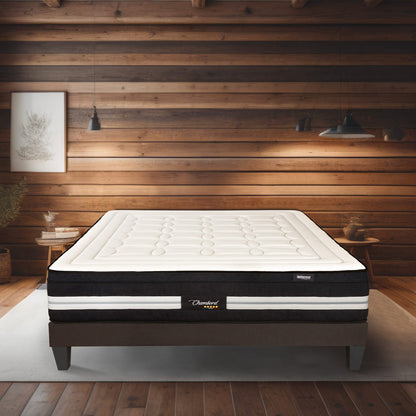 Ensemble Matelas Hybride CHAMBORD avec sommier