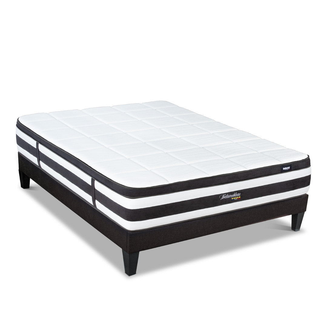 Ensemble Matelas Ressorts Ensachés FONTAINEBLEAU