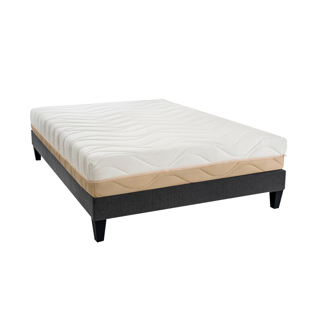 Ensemble Matelas Mousse LÉMAN avec sommier