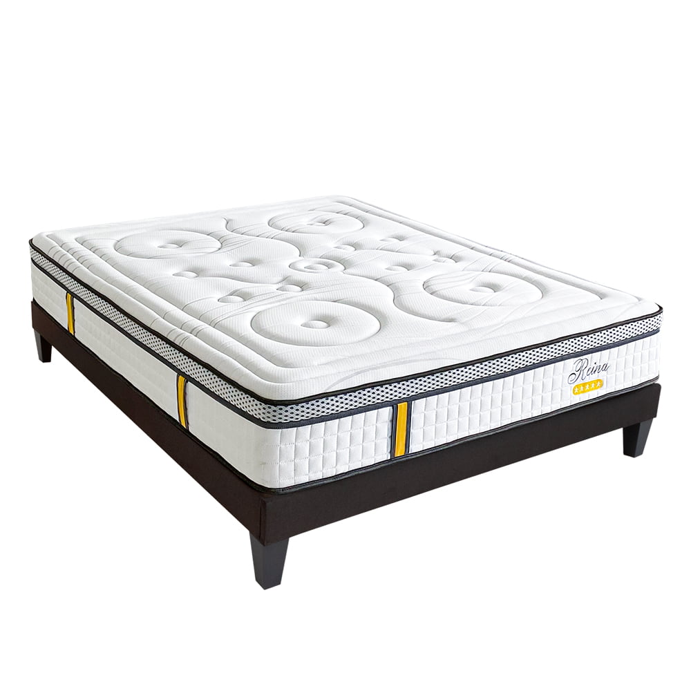 Ensemble Matelas Hybride REINA 2.0 avec sommier