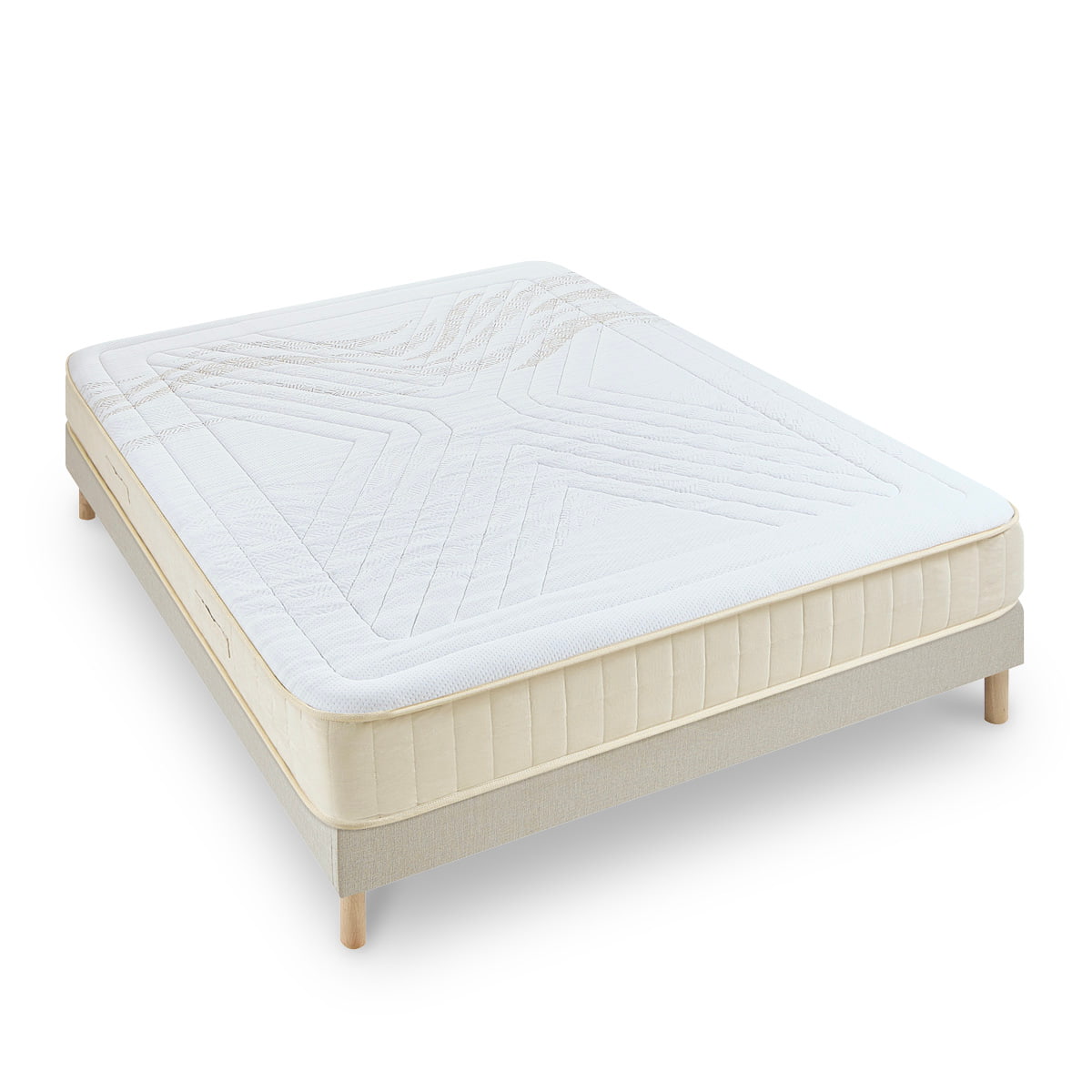 Ensemble Matelas Mousse SYMPHONIE 2.0 avec sommier